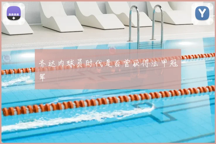 齐达内球员时代是否曾获得法甲冠军